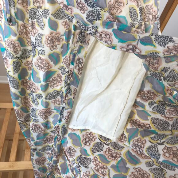 Gypsy 05 • Silk Strapless Floral Dress XS - Picture 4 of 9